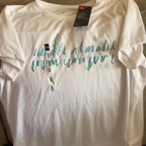 Underarmour women’s brand new with tags t shirt
